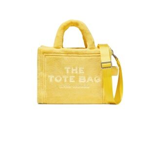 Marc Jacobs The Medium Tote Yellow Fuzzy NWT